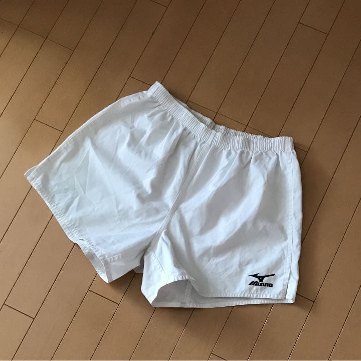 明治大学ラグビー部 公式戦 メンバー ラグビー ショーツ 選手支給品 非売品 白