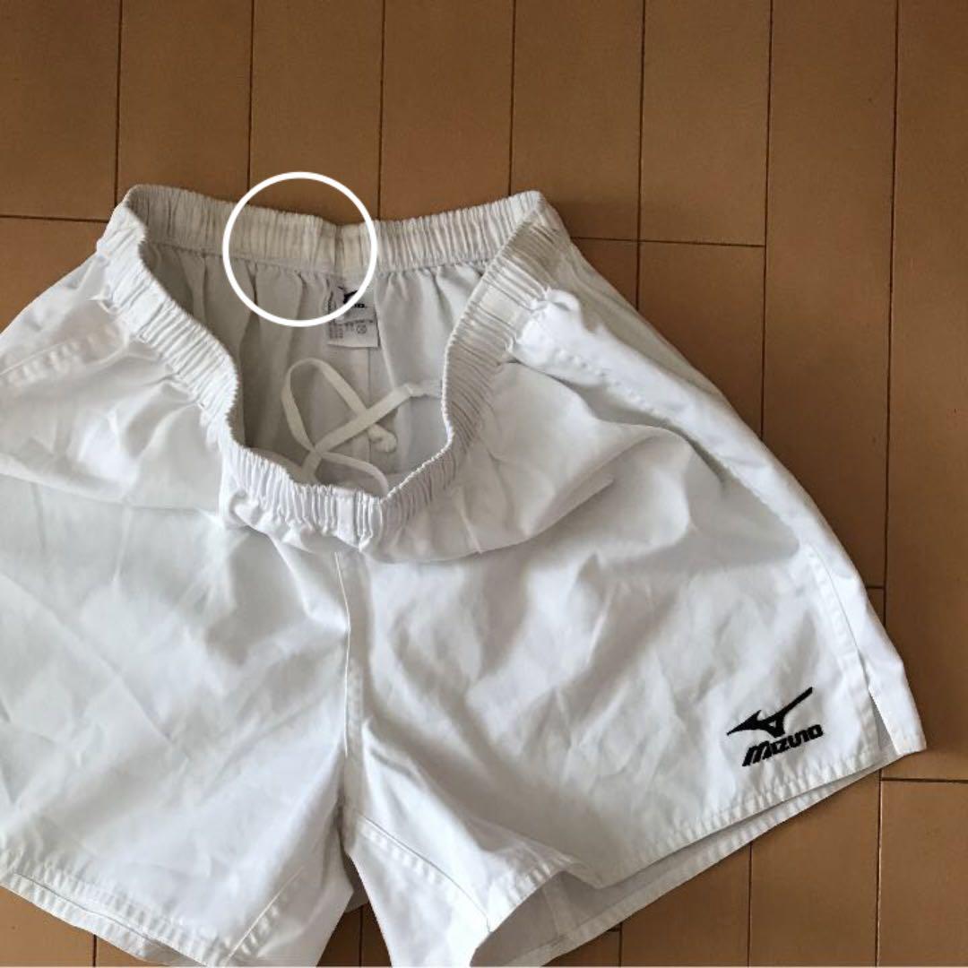明治大学ラグビー部 公式戦 メンバー ラグビー ショーツ 選手支給品 非売品 白