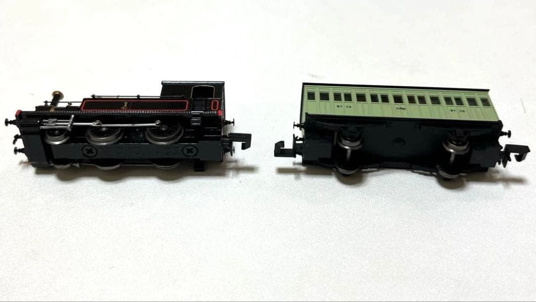マイクロエース A0273 A0274 1号機関車 保存車と客車3両　希少未使用