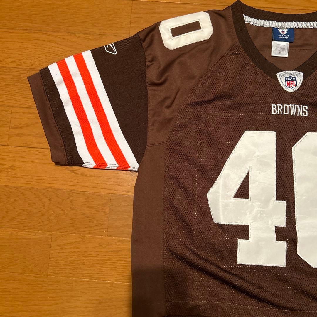 NFL アメリカンフットボール ユニフォーム 短丈 茶色