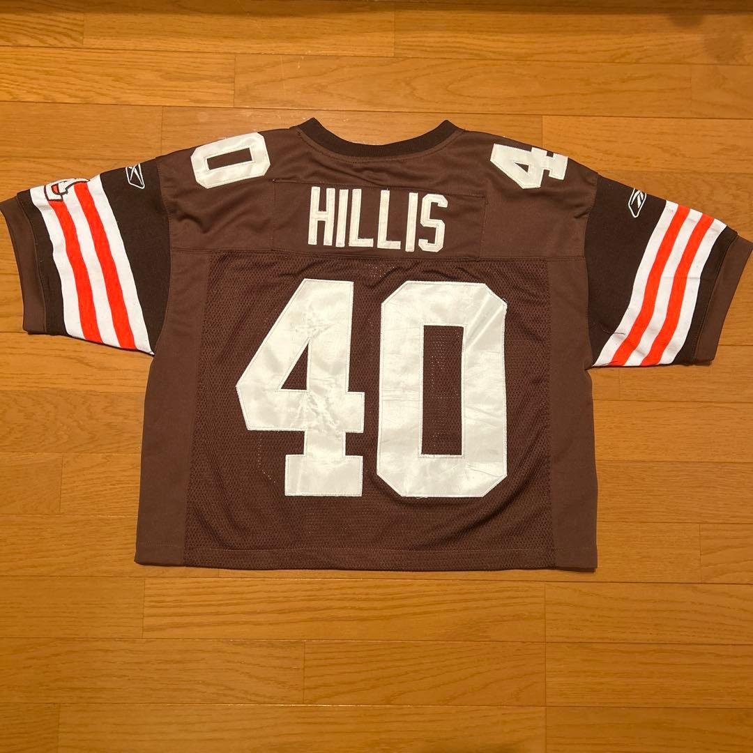 NFL アメリカンフットボール ユニフォーム 短丈 茶色