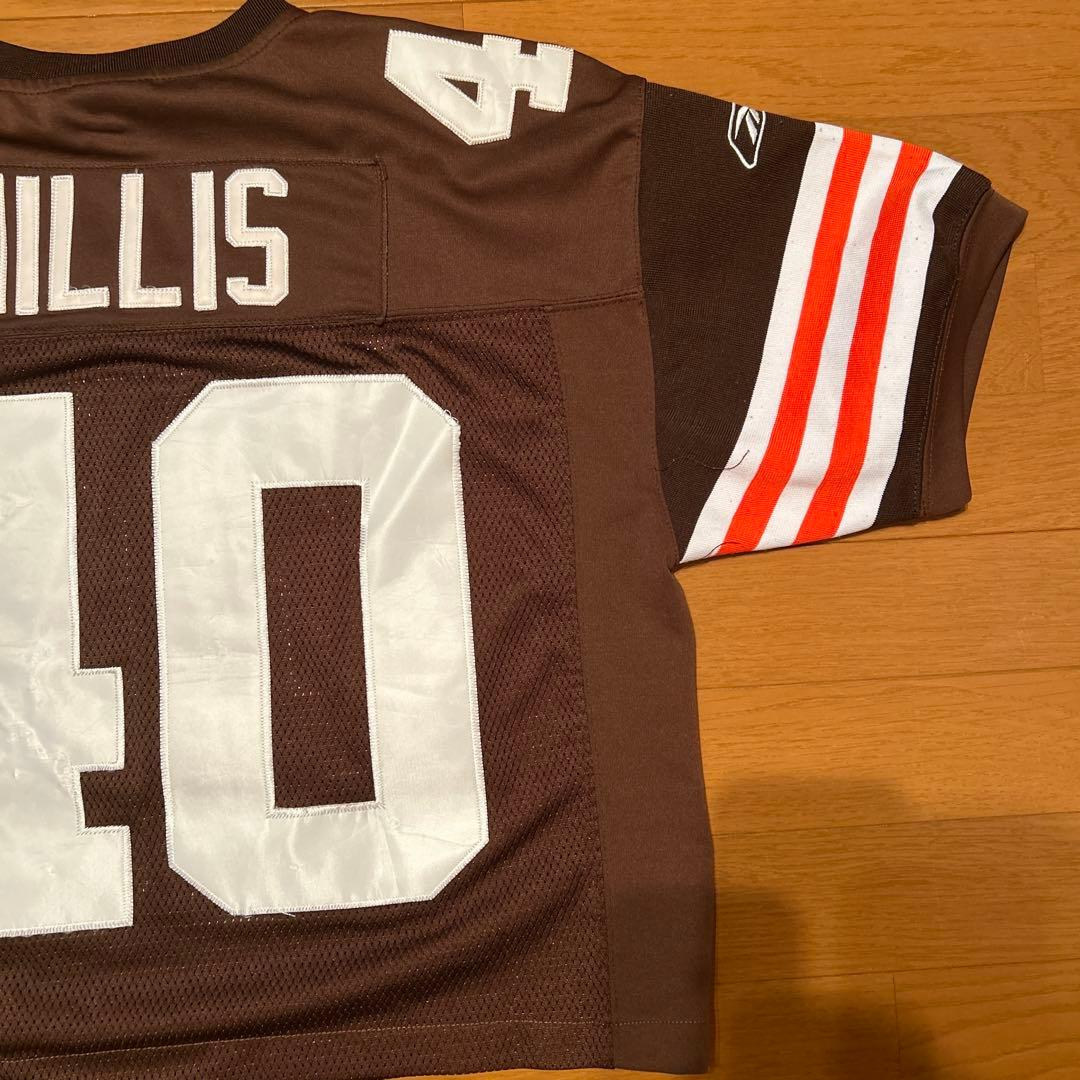 NFL アメリカンフットボール ユニフォーム 短丈 茶色