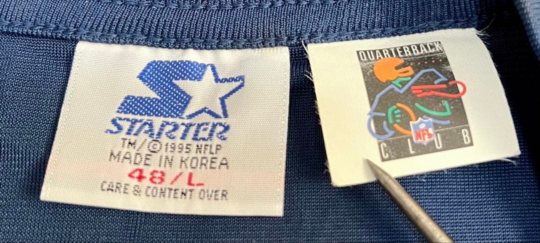 未使用品 NFL SEAU 55 starter製KOREA製 ゲームシャツ