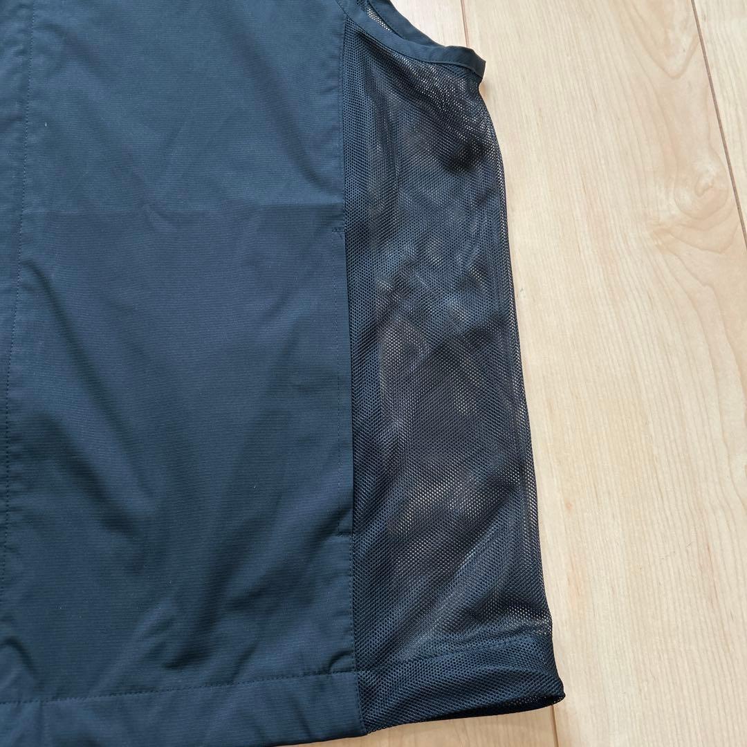 Burberry golf黒いジップアップゴルフベスト