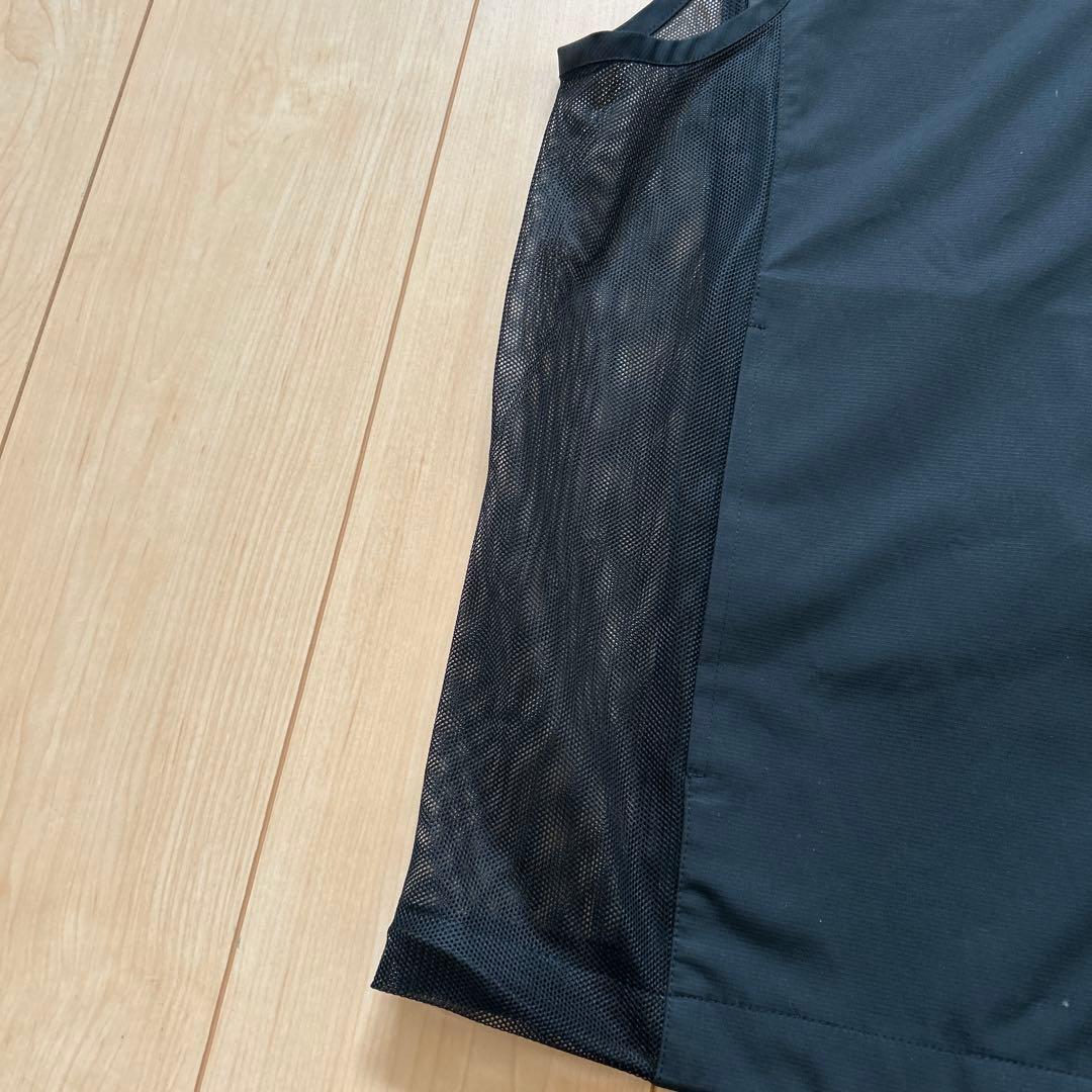 Burberry golf黒いジップアップゴルフベスト