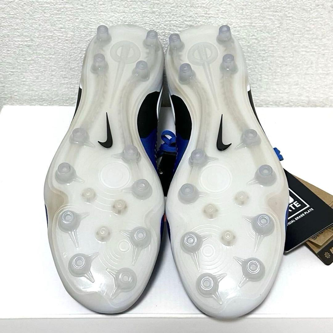 ナイキ 25.5 レジェンド 10 エリート スパイク サッカー AG 靴 青