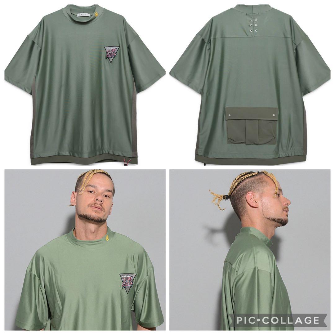 Russeluno ラッセルノWAIST POCKET HIGHNECK TEE