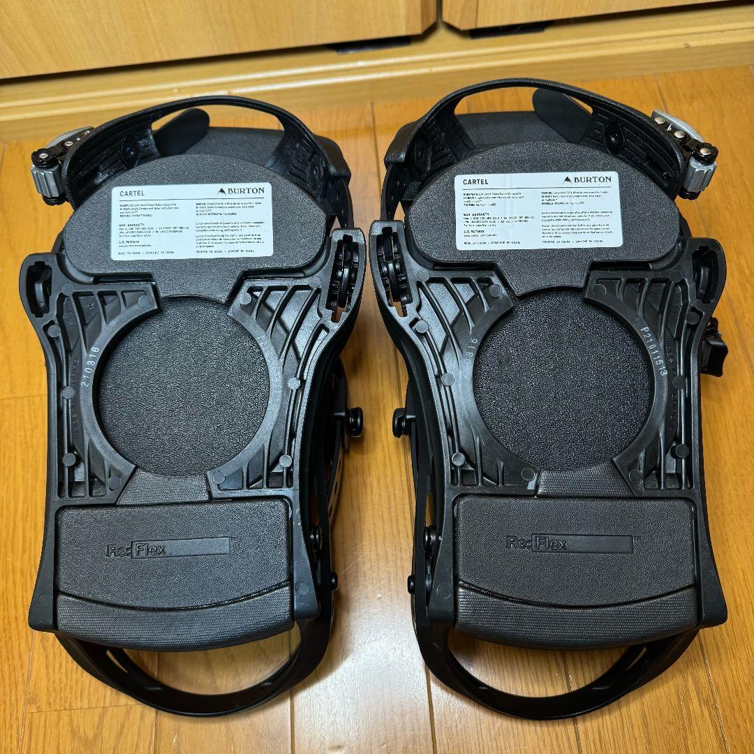 美品 BURTON CARTEL Mサイズ グラトリ