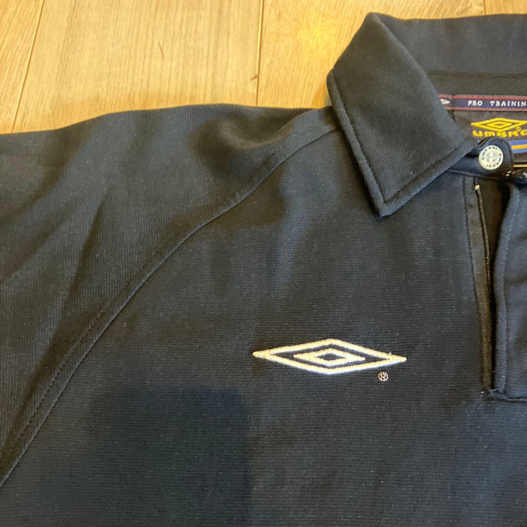 UMBRO アンブロ スウェーデン代表　ポロシャツ　ネイビー　プロトレーニング