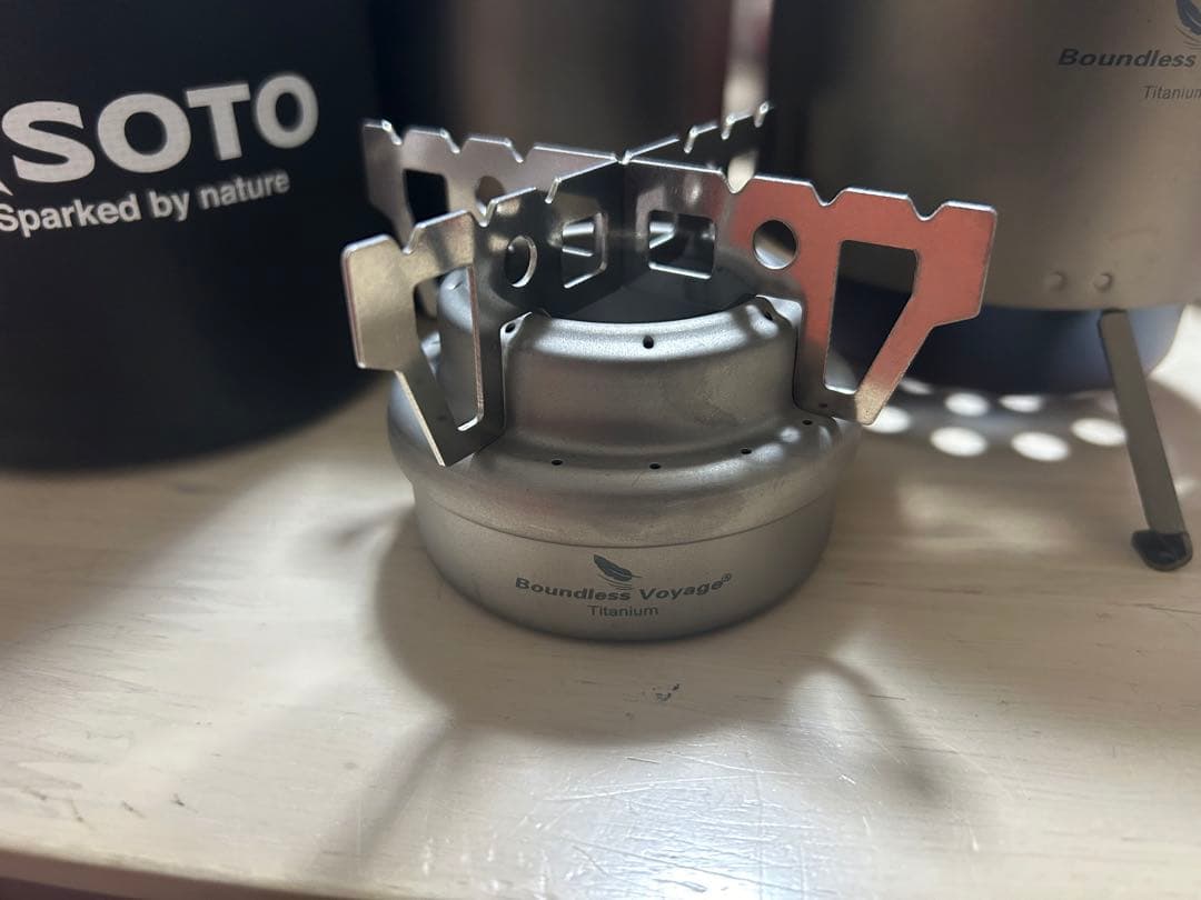 MSR ポケットロケット2 SOTO チタンポット750 ウッドストーブなどなど