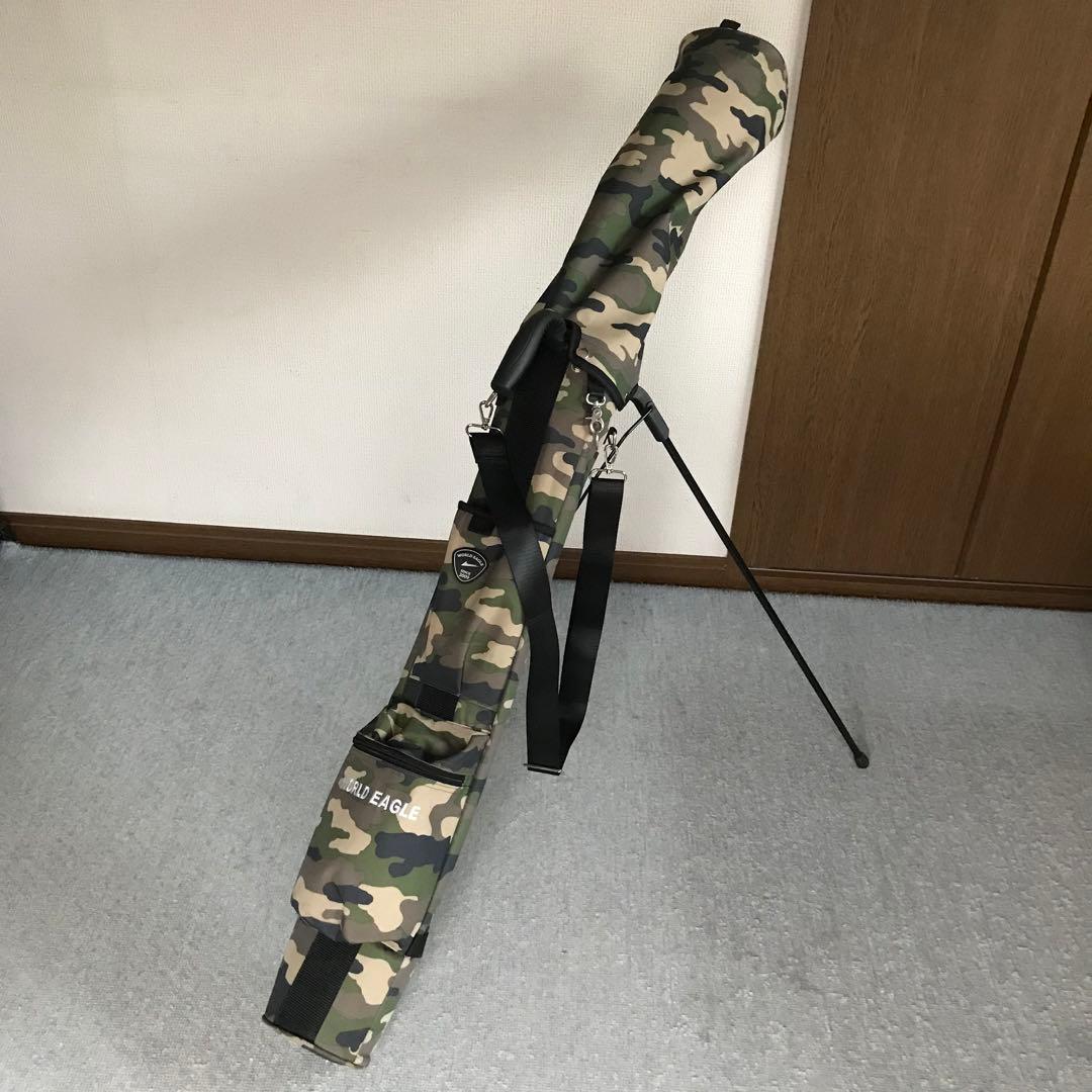 【美品】セルフスタンドバッグ スタンド クラブ ケース サブバッグゴルフスタンド
