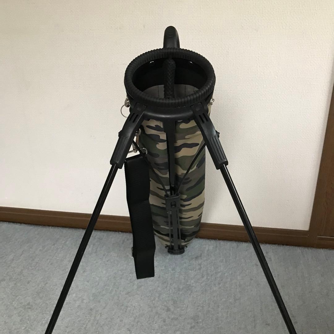 【美品】セルフスタンドバッグ スタンド クラブ ケース サブバッグゴルフスタンド