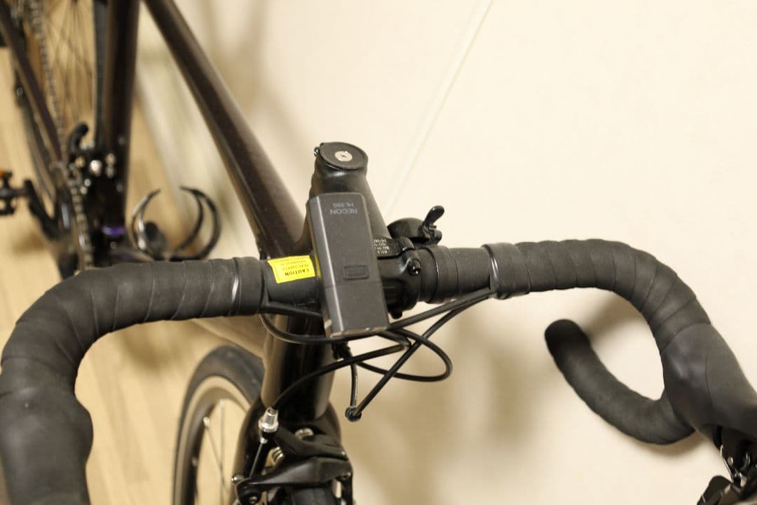 ブラック ロードバイク Shimano Sora