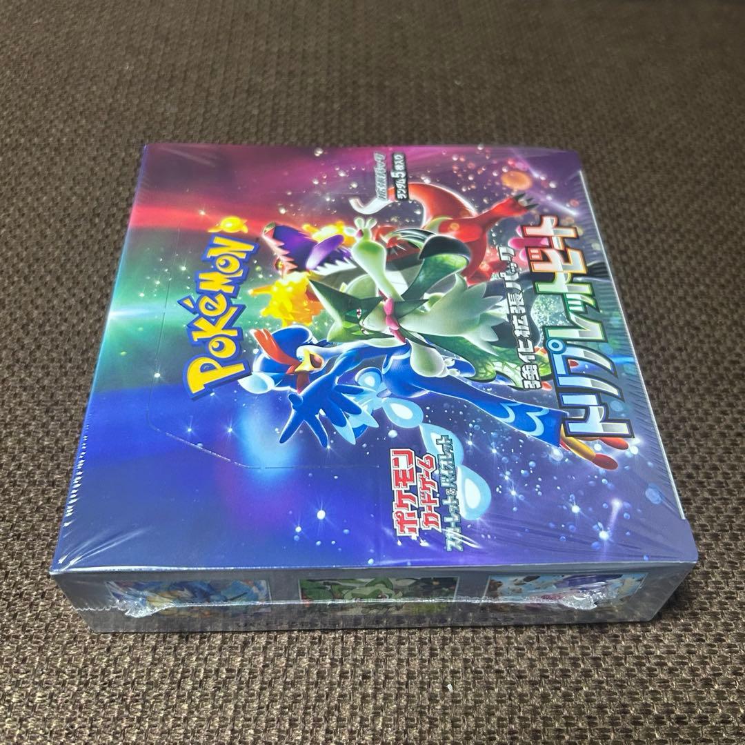 新品未開封！ポケモンカードゲーム トリプレットビート 1BOX シュリンク付き