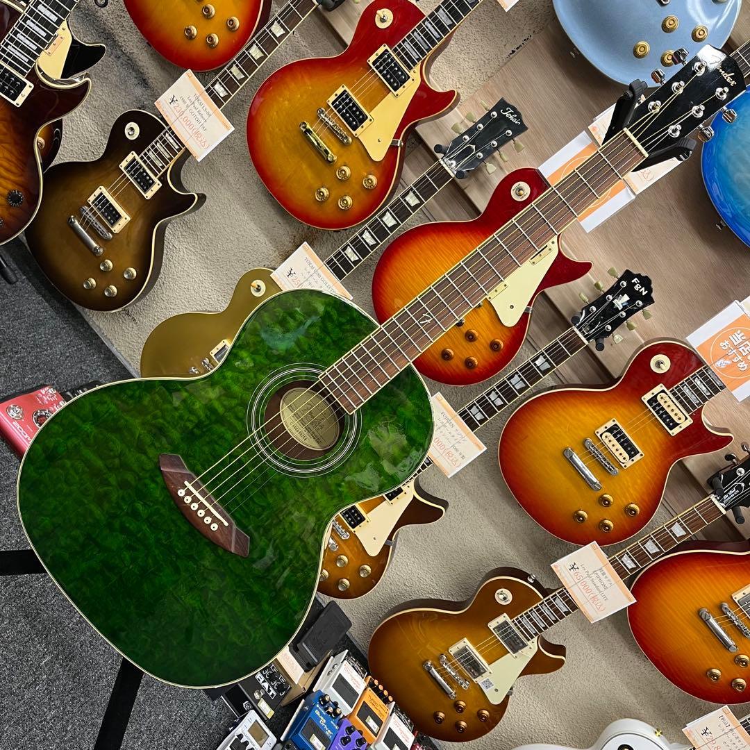 【11757】FENDER GDO200 アコースティックギター グリーン