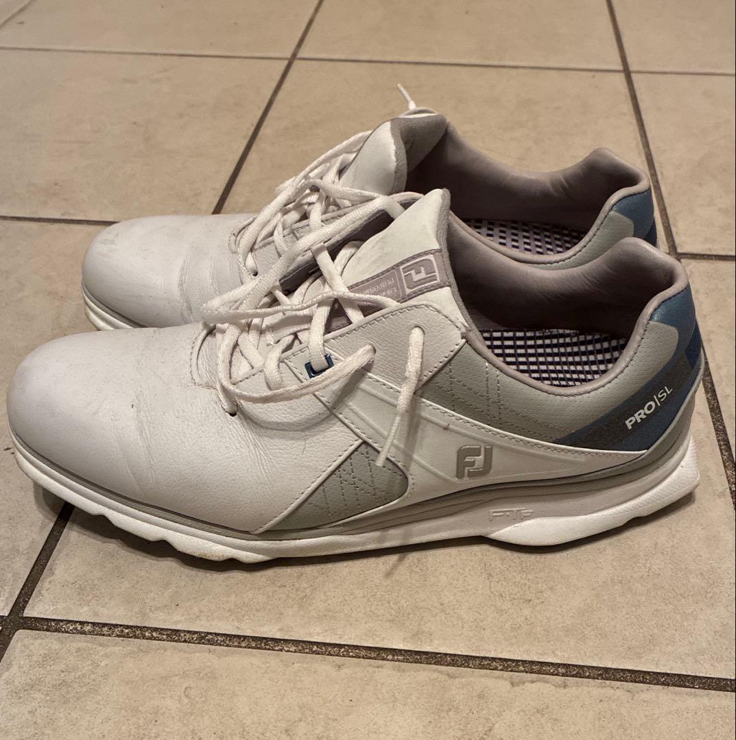 FOOTJOY PRO SL ゴルフシューズ白　27.5cm フットジョイ