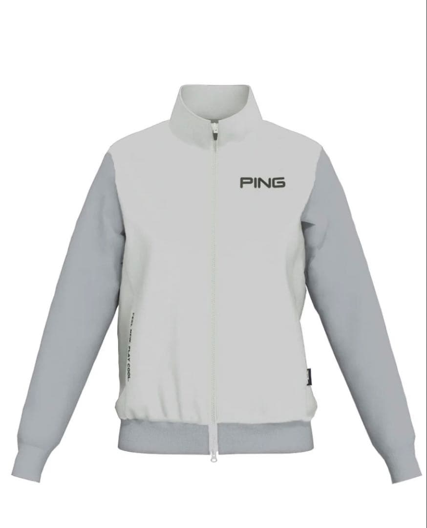 M ☆新品☆ ピン PING 高機能ドッキング ブルゾン　レディース　グレー