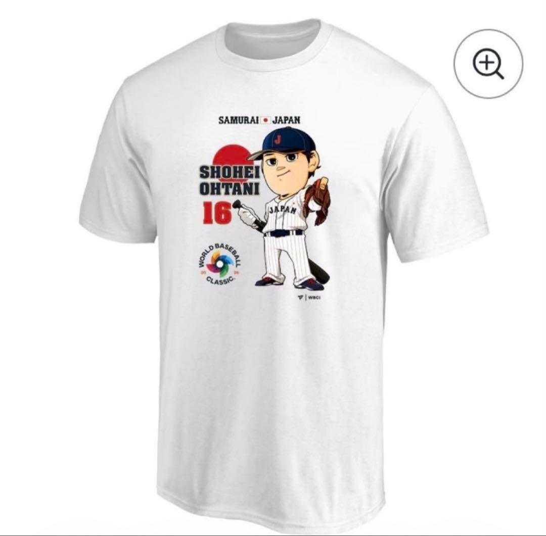 WBC 2026大谷翔平 イラスト Tシャツ Mサイズ　 新品未開封