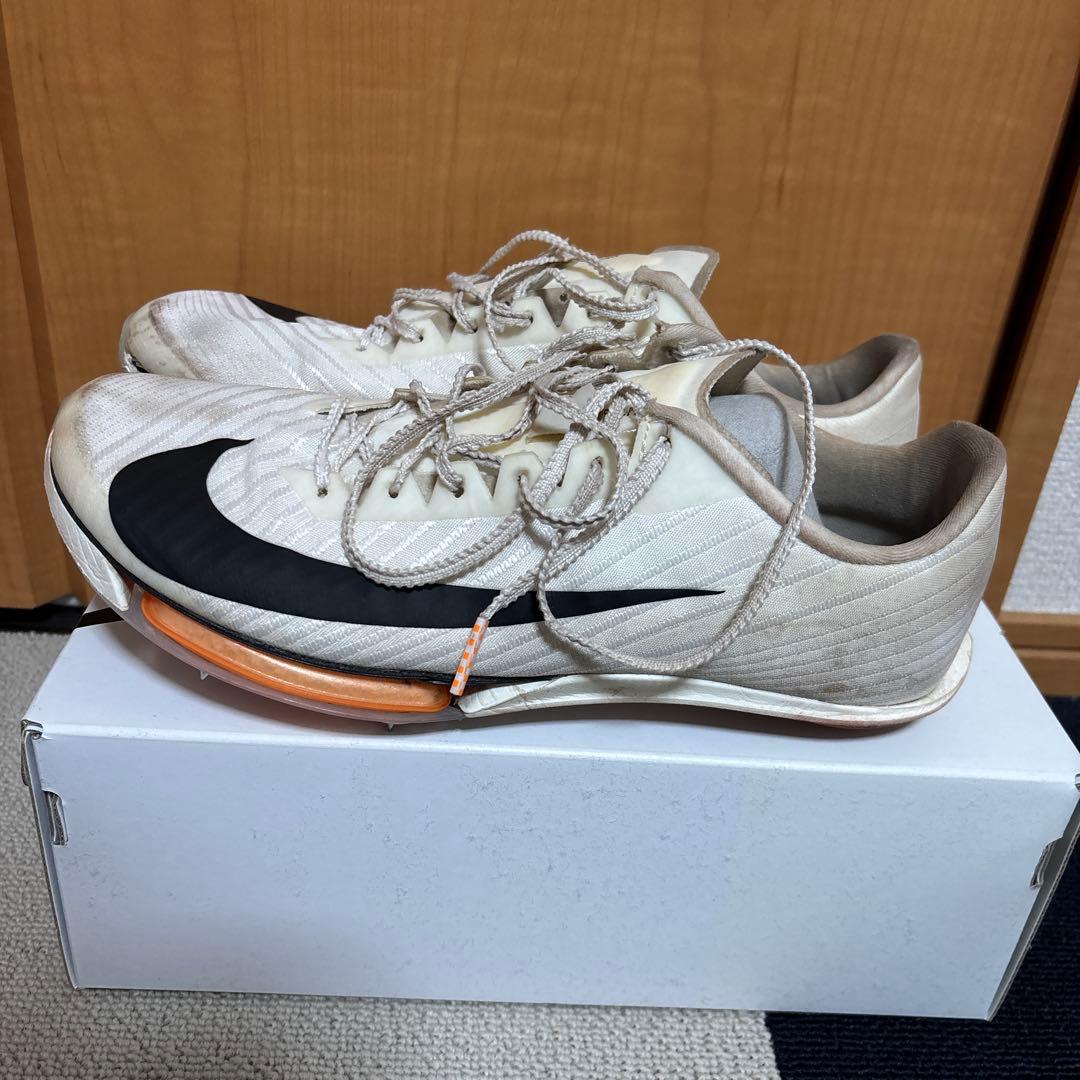 Nike スパイク・シューズ ホワイト/ブラック