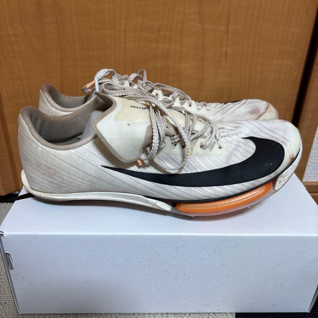 Nike スパイク・シューズ ホワイト/ブラック