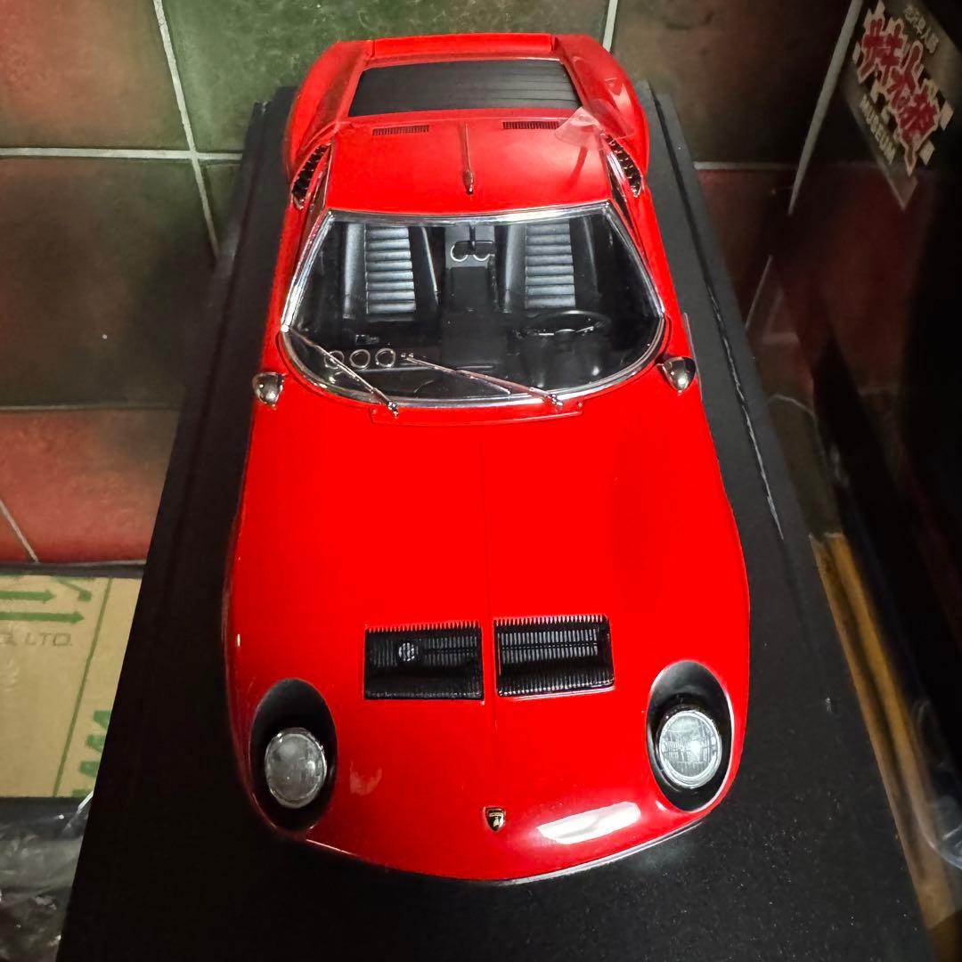 未展示品 京商 1/18 ランボルギーニミウラ P400 SV レッド