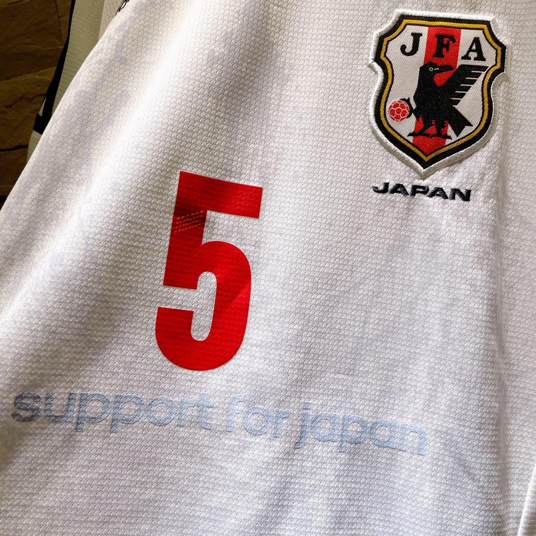 【希少レア】adidasアディダス×日本代表/#5長友佑都/ユニフォーム/M