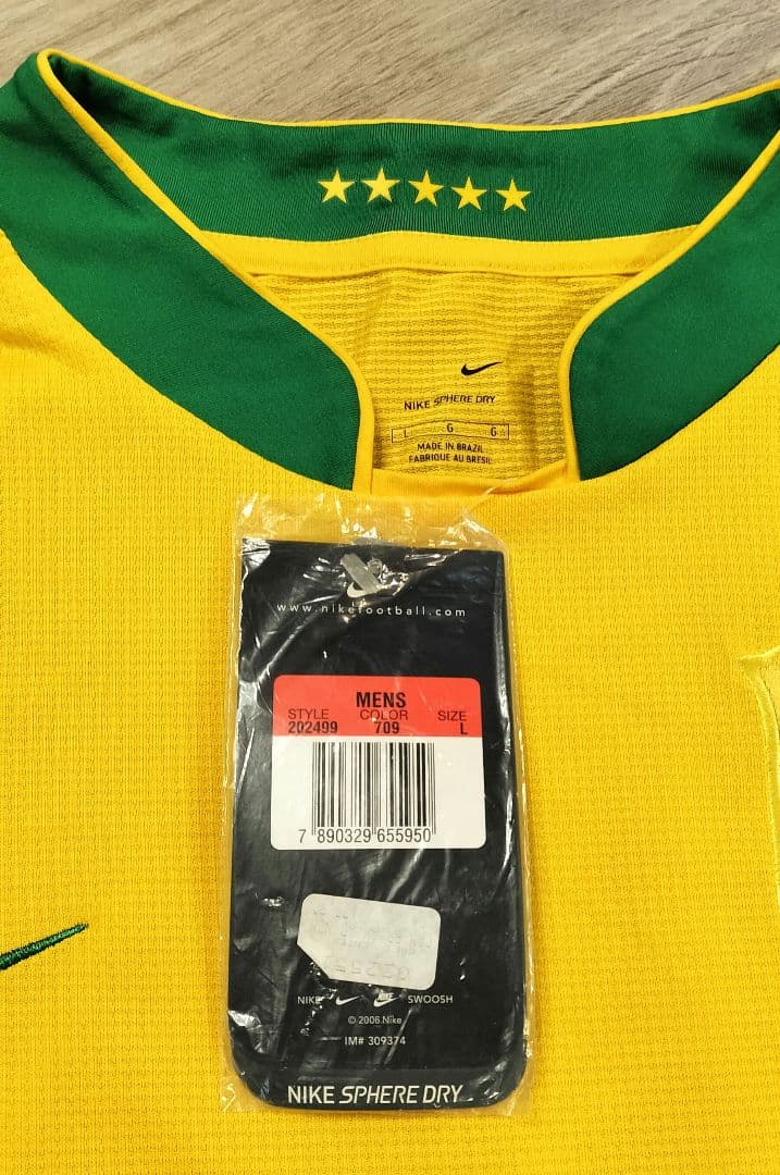 【バラ売り可】　サッカー　ブラジル　KAKÁ 8番 ロナウド9番　ナイキ