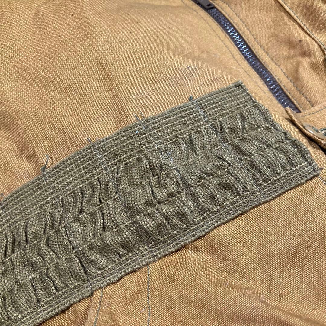 USA製　llbean 筆記体タグ　ハンティングベスト　ダック生地　L