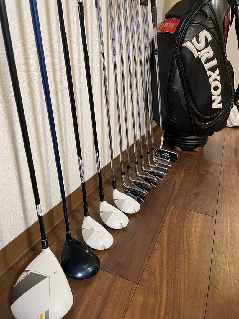 TaylorMade RBZ ゴルフクラブセット メンズ スリクソンバッグ 名器