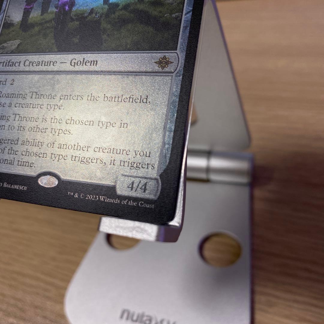 MTG うろつく玉座 英語版 Foil 日本製（セトブ版）
