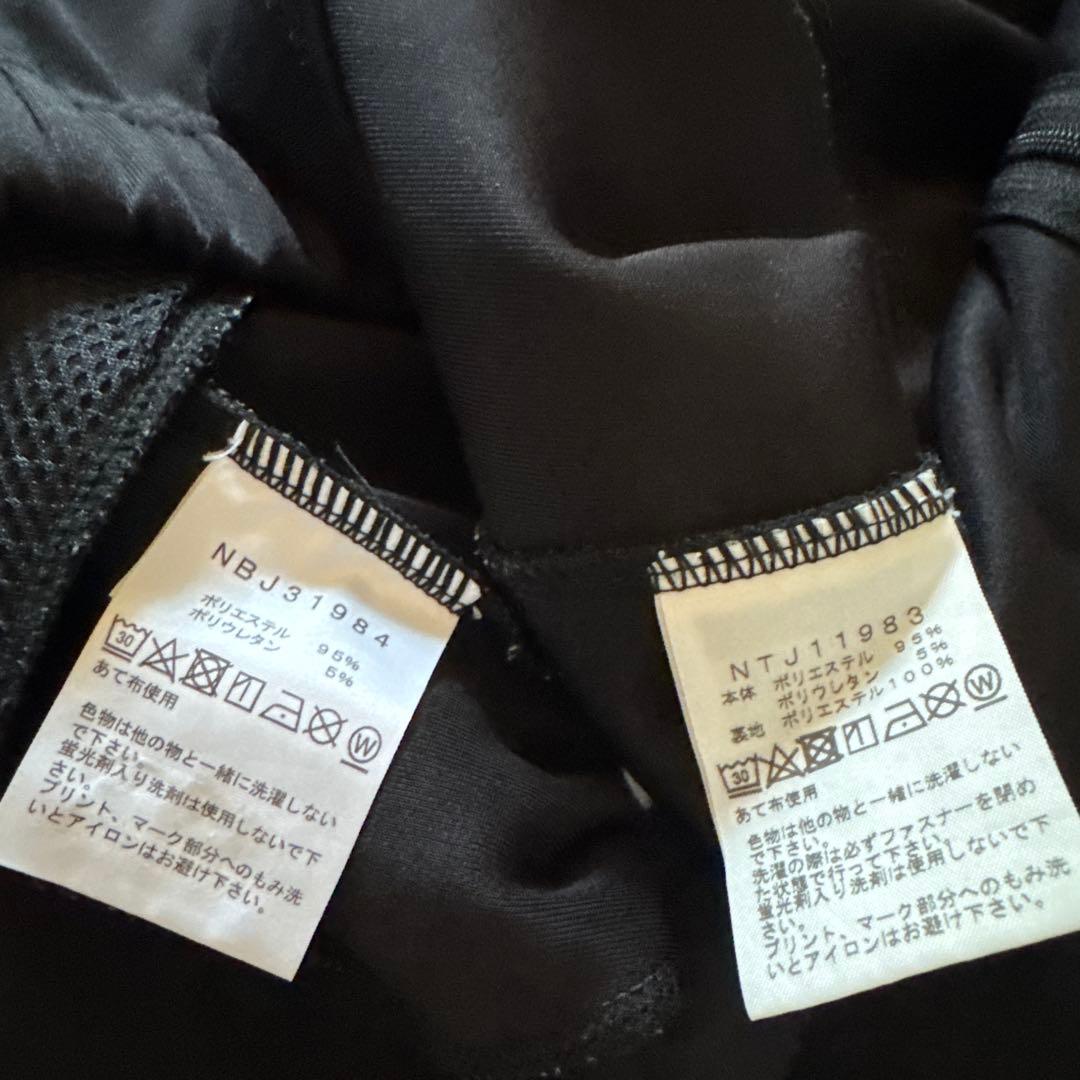 THE NORTH FACE ブラック ジャージ上下セット 150