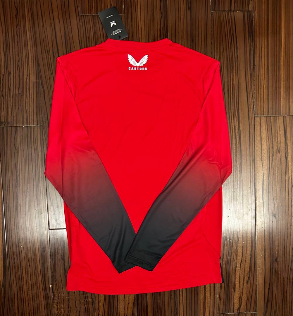 【新品未使用】Castore ラグビー サラセンズ　トレーニングTシャツ　長袖M