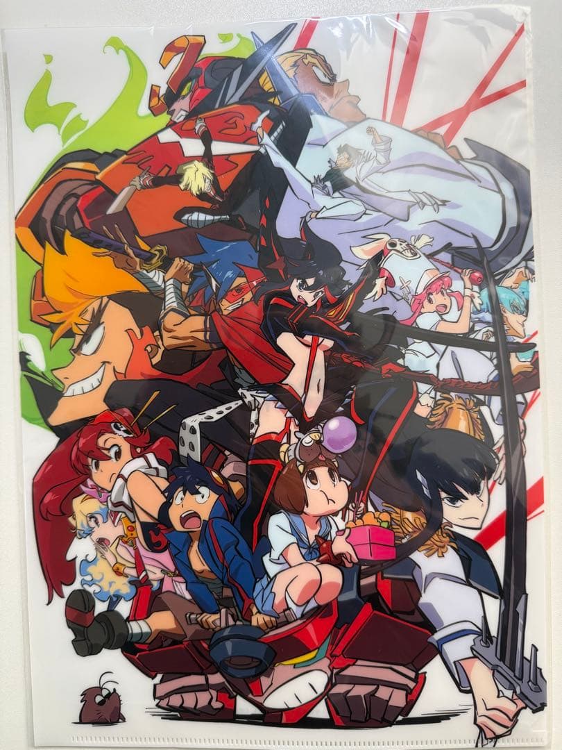 天元突破グレンラガン対キルラキル展　キービジュアル Tシャツ　XLサイズ