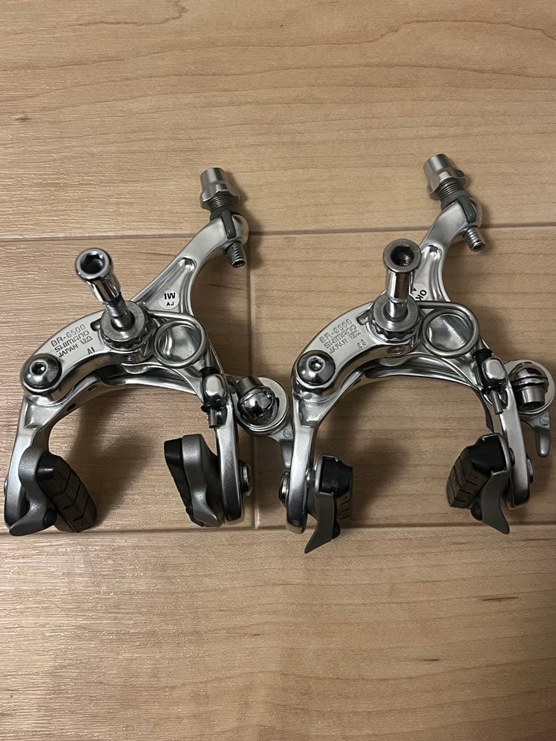 SHIMANO ULTEGRA BR6500キャリパーブレーキリアシャフト変更済