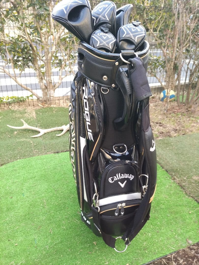 Callaway Rogue ゴルフバッグ・キャディバッグ ヘッドカバーなし