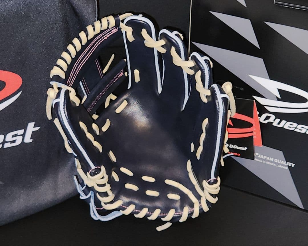 新品未使用☆D-Quest⚾️硬式スペシャルオーダー内野手用☆ジュテルレザー
