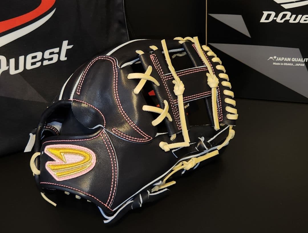 新品未使用☆D-Quest⚾️硬式スペシャルオーダー内野手用☆ジュテルレザー