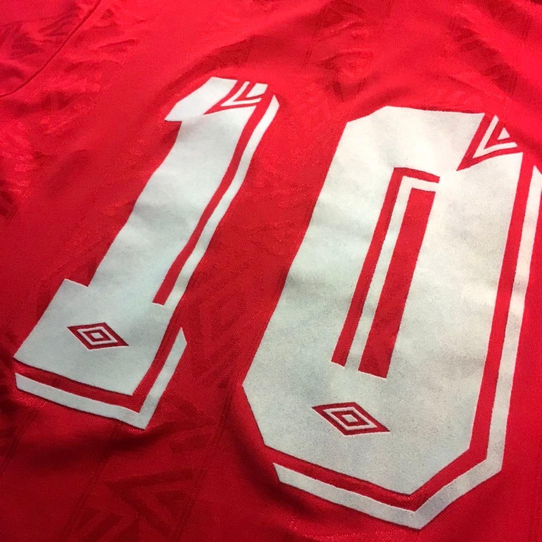 【美品】UMBRO アンブロ　レトロ　ゲームシャツ　ユニフォーム　90s