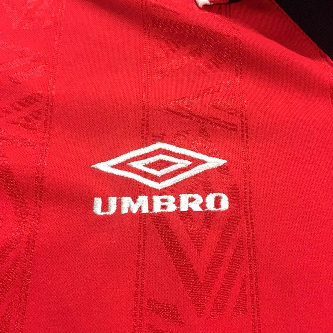 【美品】UMBRO アンブロ　レトロ　ゲームシャツ　ユニフォーム　90s