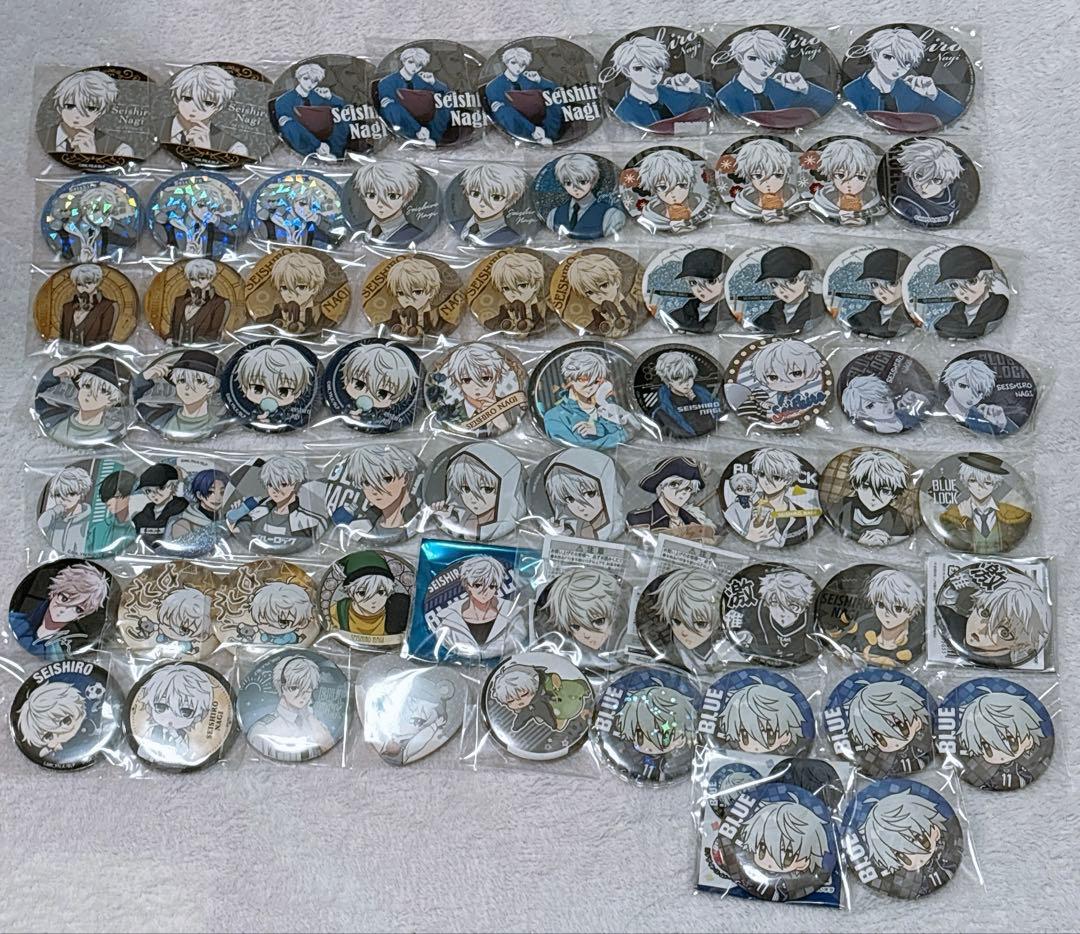 ブルーロック　凪誠士郎　缶バッジ　69個セット　まとめ売り