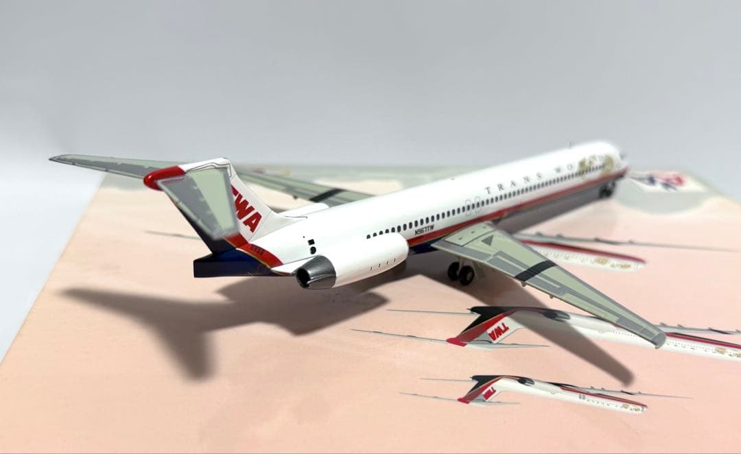 航空機・ヘリコプター Jet-X 1/200 MD-80 TWA