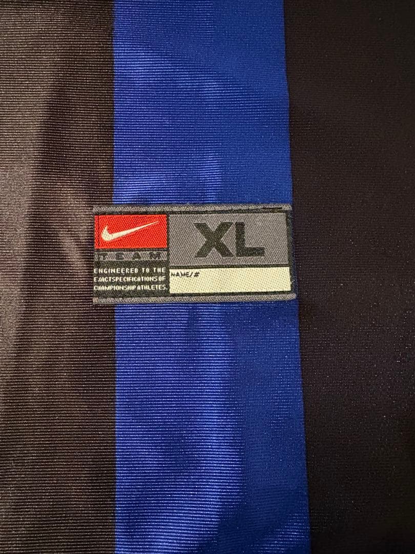 Nike サッカーシャツ 青黒 インテル