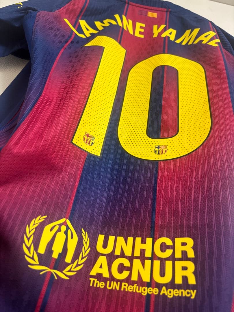 FC Barcelona Lamine Yamal 10番 オーセンティック