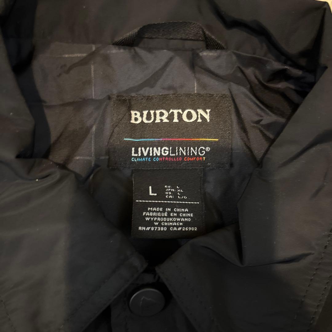 BURTON コーチジャケット　Lサイズ　スノーボード　スキー　ウェア
