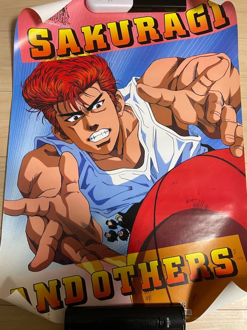 スラムダンク　ポスター　７本セット　非売品　未使用品