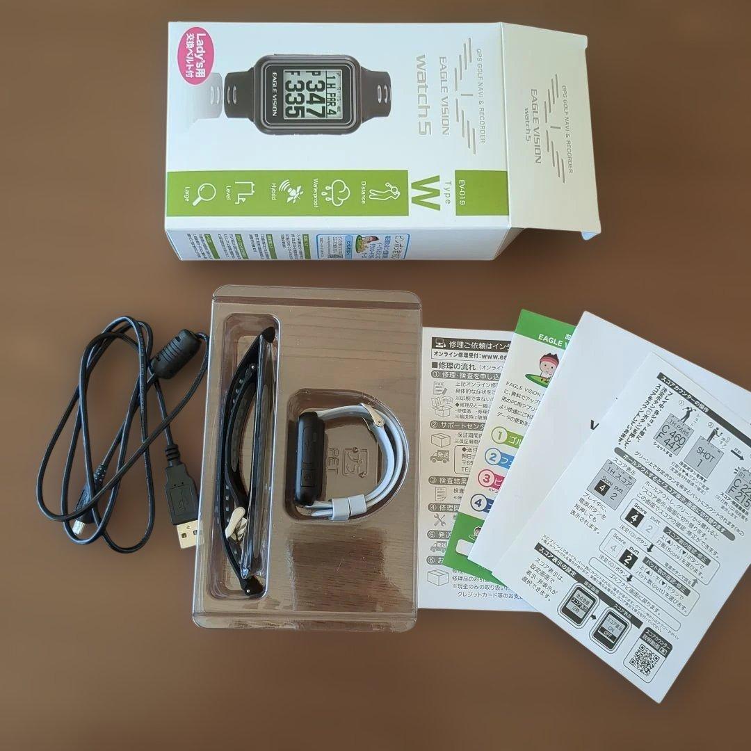 GPSナビ アサヒゴルフ EAGLE VISION watch 5 おまけ付