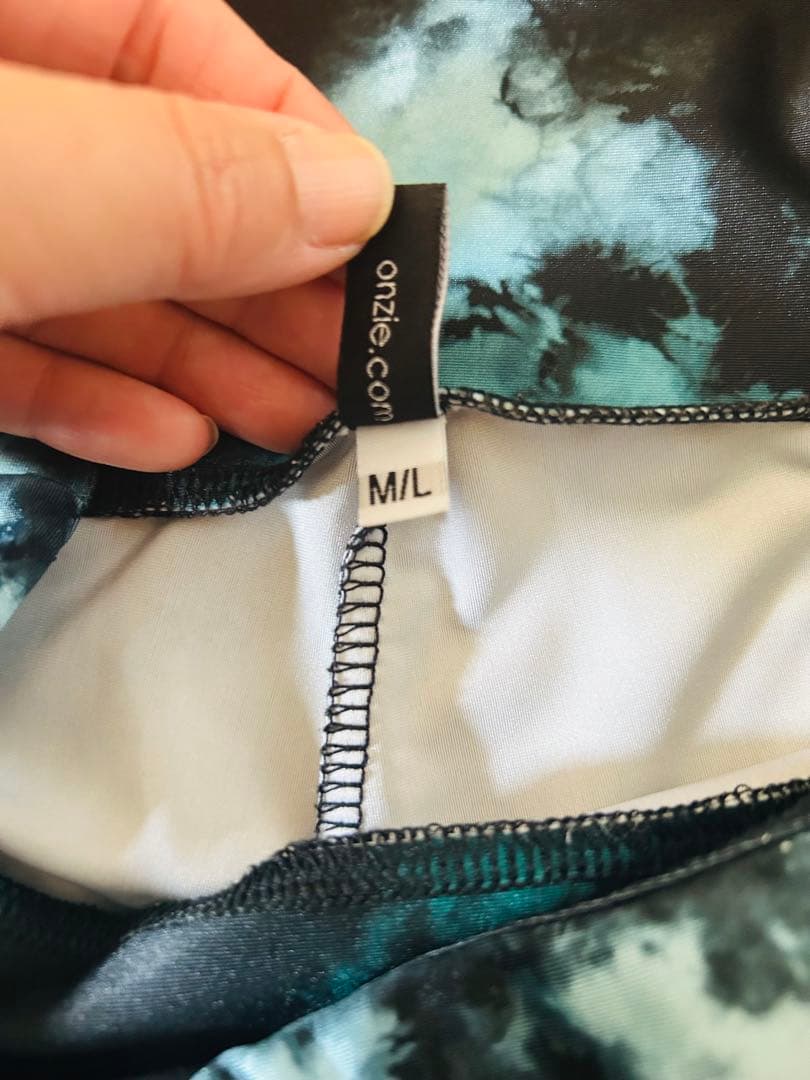 JAZZERCISE Onzie タイダイ レギンス ブラトップセットM/L