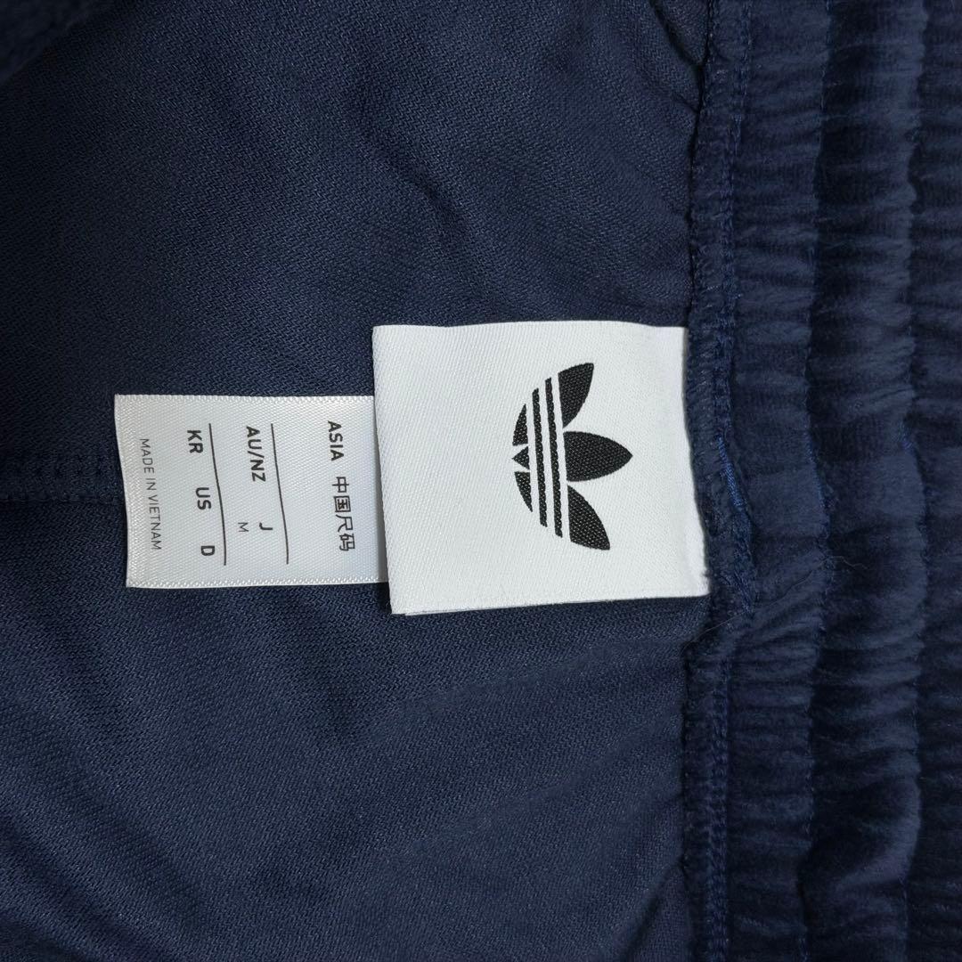 adidasorignal トラックパンツ　ベロア　ネイビー　サイズM