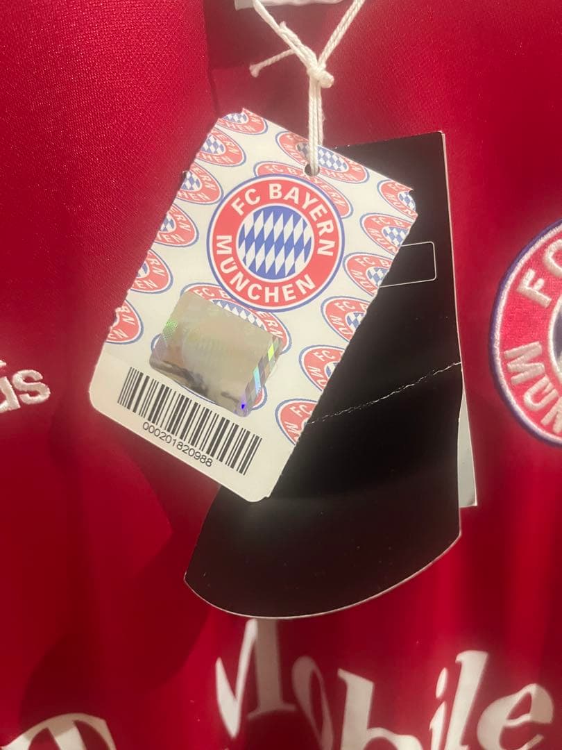 サッカー　adidas バイエルン　ユニフォーム　ユニフォーム　未使用、タグ付き