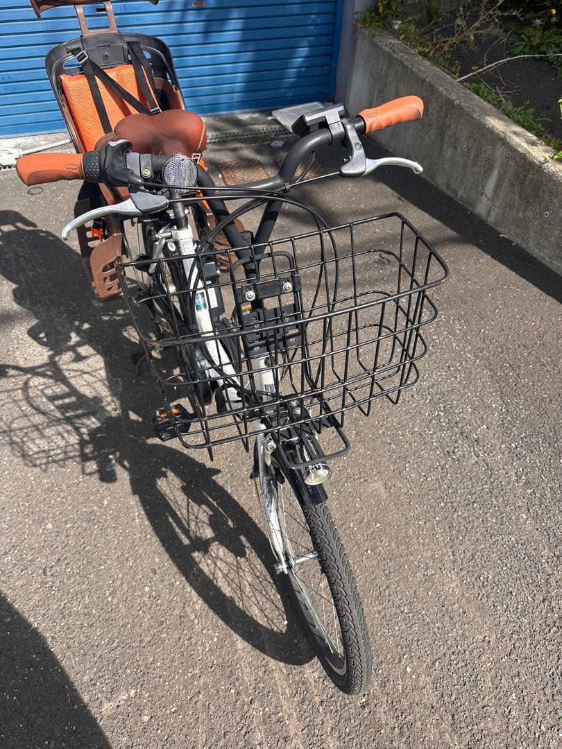 「札幌市お渡し」電動アシスト自転車 チャイルドシート付き